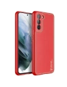 Etui Dux Ducis Yolo Samsung Galaxy S21 FE roșu