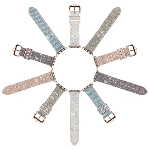 Kup Pasek Dux Ducis Strap Apple Watch 4/5/6/7/8/9/SE/10 40/41/42mm bílý (Sparkle Version) - DDS961 - {ean13} - Sklep Home Screen