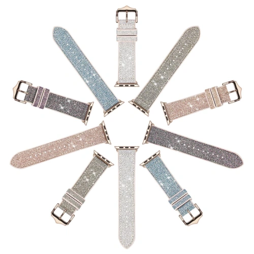 Kup Pasek Dux Ducis Strap Apple Watch 4/5/6/7/8/9/SE/10 40/41/42mm alb (Versiunea Sparkle) - DDS961 - {ean13} - Sklep Home Screen
