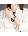 Kup Pasek Dux Ducis Strap Apple Watch 4/5/6/7/8/9/SE/10 40/41/42mm argintiu (Versiunea Sparkle) - DDS962 - {ean13} - Sklep Home Screen