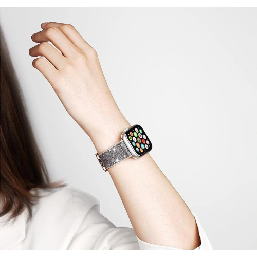Kup Dux Ducis Heveder Apple Watch 4/5/6/7/8/9/SE/10 40/41/42mm kék (Sparkle Verzió) - DDS963 - {ean13} - Sklep Home Screen
