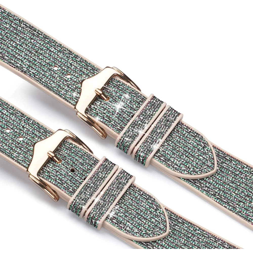 Pasek Dux Ducis Strap Apple Watch 4/5/6/7/8/9/SE/10 40/41/42mm zielony (Sparkle Version)