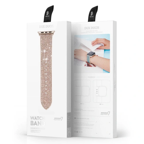 Buy Dux Ducis Strap for Apple Watch 4/5/6/7/8/9/SE/10 40/41/42mm gold (Sparkle Version) - DDS965 - {ean13} - Home Screen Store Europe