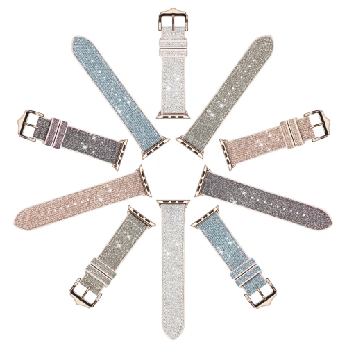 Kup Pasek Dux Ducis Strap Apple Watch 4/5/6/7/SE/8/9/Ultra 44/45/49mm bílý (Sparkle Version) - DDS966 - {ean13} - Sklep Home Screen