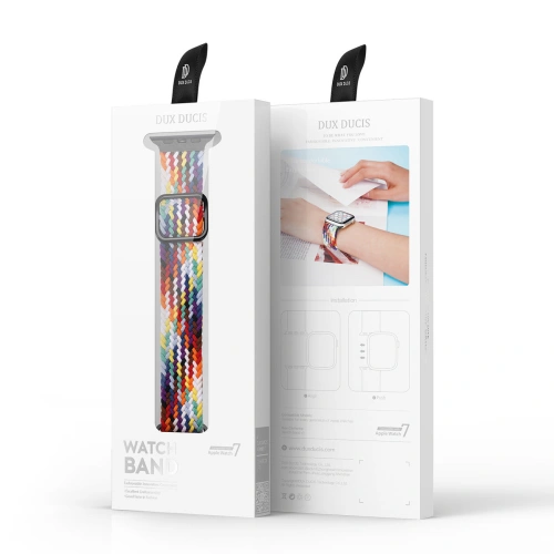 Buy Dux Ducis Strap Apple Watch 4/5/6/7/8/9/SE/10 40/41/42mm rainbow (Mixture Version) - DDS971 - {ean13} - Home Screen Store Europe