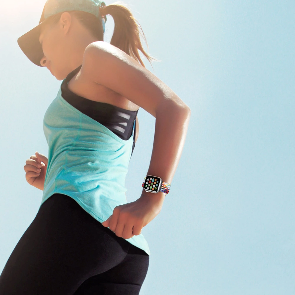 Pasek Dux Ducis Strap Apple Watch 4/5/6/7/8/9/SE/10 40/41/42mm tęczowy (Mixture Version)