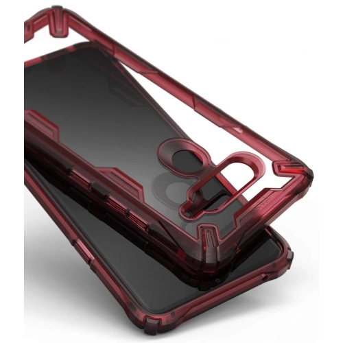 Kup Etui Ringke Fusion-X LG V40 ThinQ Fekete - RGK1060BLK - {ean13} - Sklep Home Screen