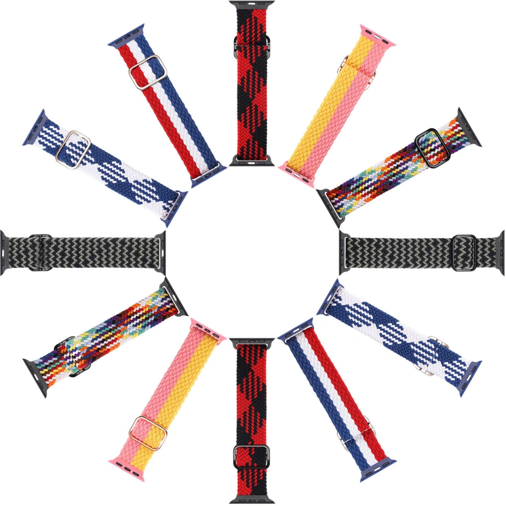 Pasek Dux Ducis Strap Apple Watch 4/5/6/7/SE/8/9/Ultra 44/45/49mm niebiesko-biały (Mixture Version)