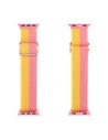 Dux Ducis Strap for Apple Watch 4/5/6/7/SE/8/9/Ultra 44/45/49mm pink-yellow (Mixture Version)