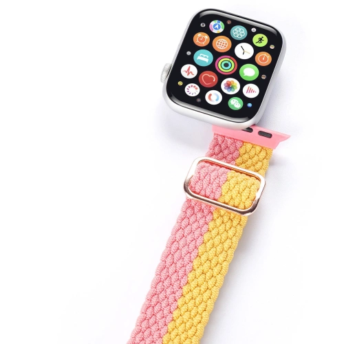 Buy Dux Ducis Strap for Apple Watch 4/5/6/7/SE/8/9/Ultra 44/45/49mm pink-yellow (Mixture Version) - DDS980 - {ean13} - Home Screen Store Europe