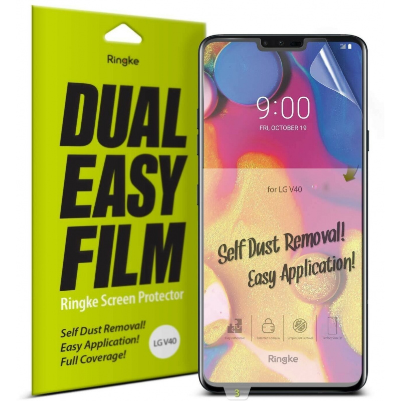 Buy Ringke Dual Easy Full Cover LG V40 ThinQ Case Friendly [2 PACK] - 8809628567092 - RGK1062 - Homescreen.pl