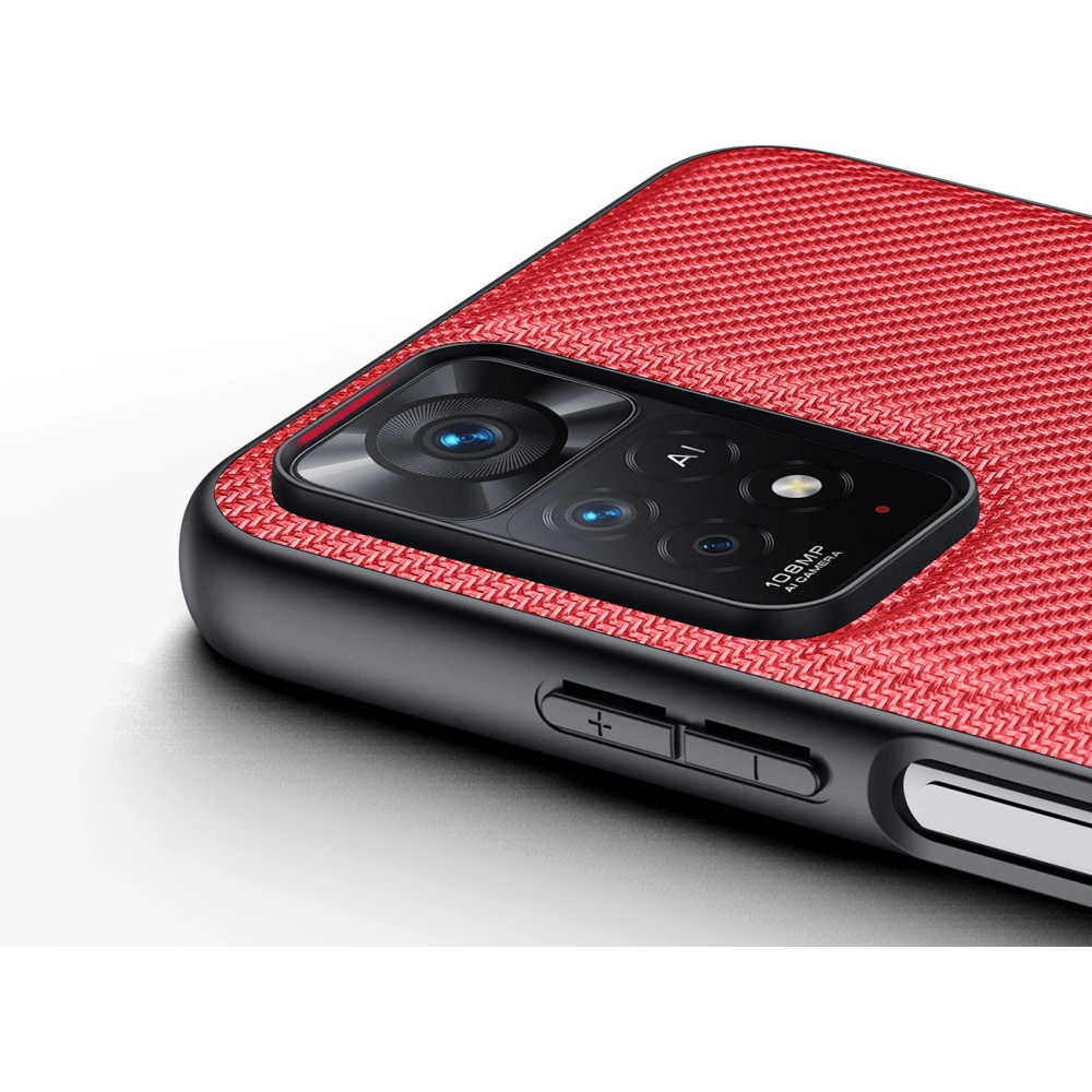 Etui Dux Ducis Fino Xiaomi Redmi Note 11 Pro czerwony