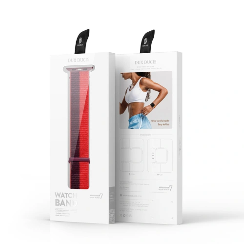 Kup Dux Ducis heveder Apple Watch 4/5/6/7/8/9/SE/10 40/41/42mm piros (Sport verzió) - DDS999 - {ean13} - Sklep Home Screen