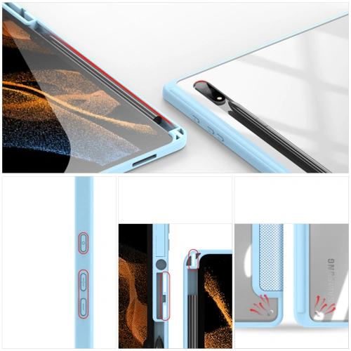 Kup Etui Dux Ducis Toby Samsung Galaxy Tab S8 Ultra suport pentru stylus albastru - DDS1010 - {ean13} - Sklep Home Screen