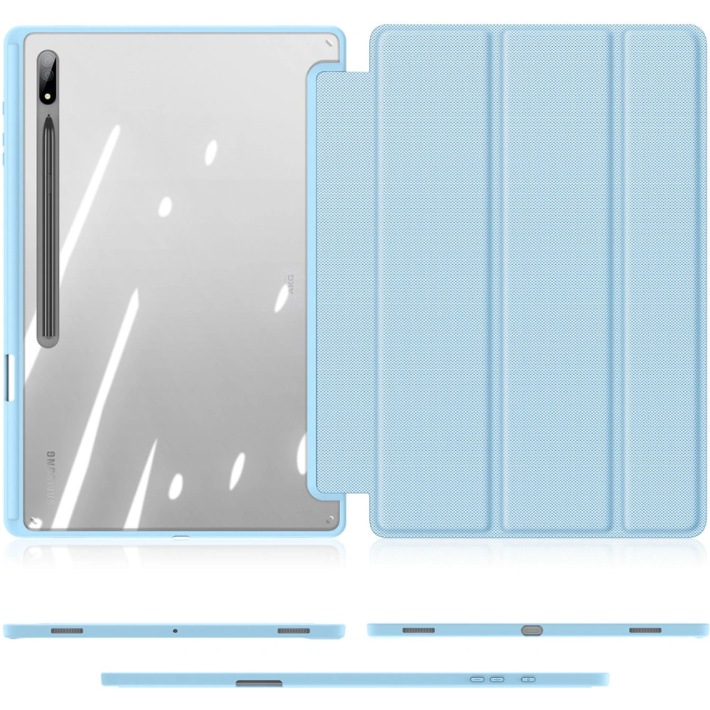 Etui Dux Ducis Toby Samsung Galaxy Tab S8 Ultra stylus holder niebieski