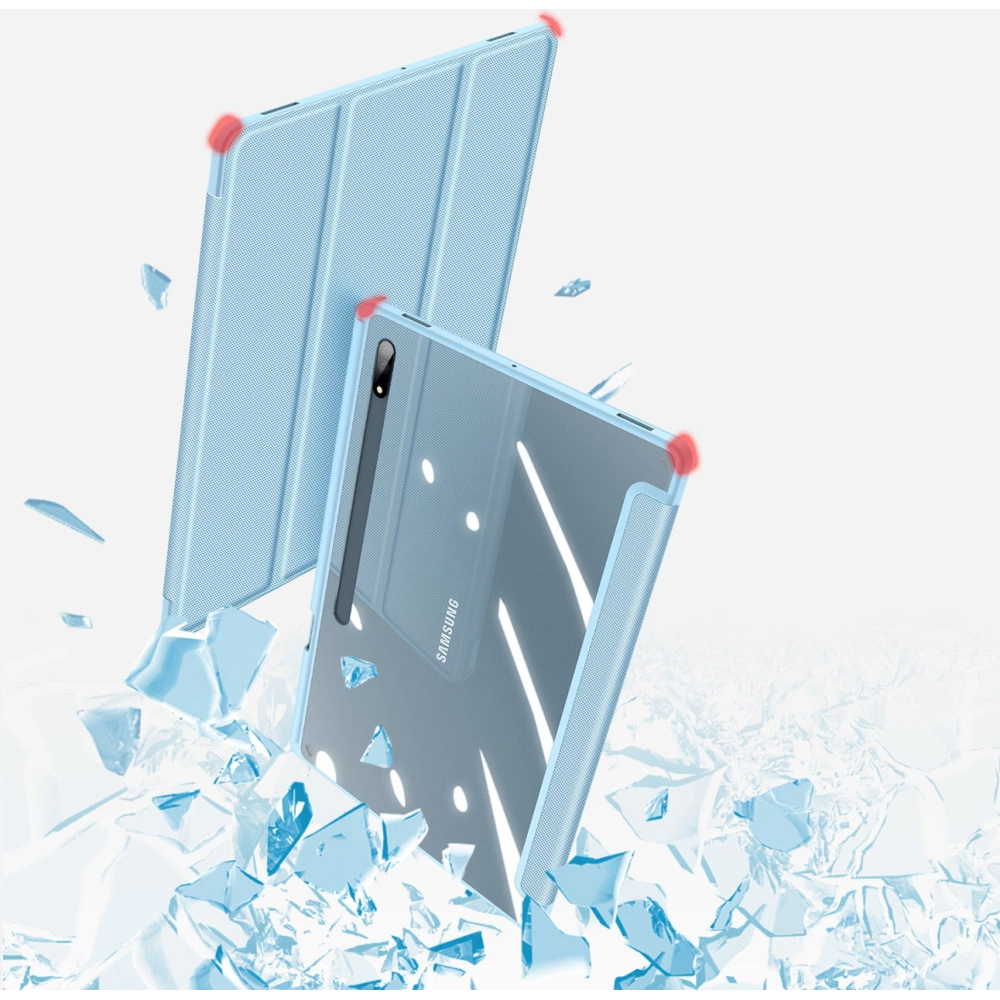 Etui Dux Ducis Toby Samsung Galaxy Tab S8 Ultra stylus holder niebieski