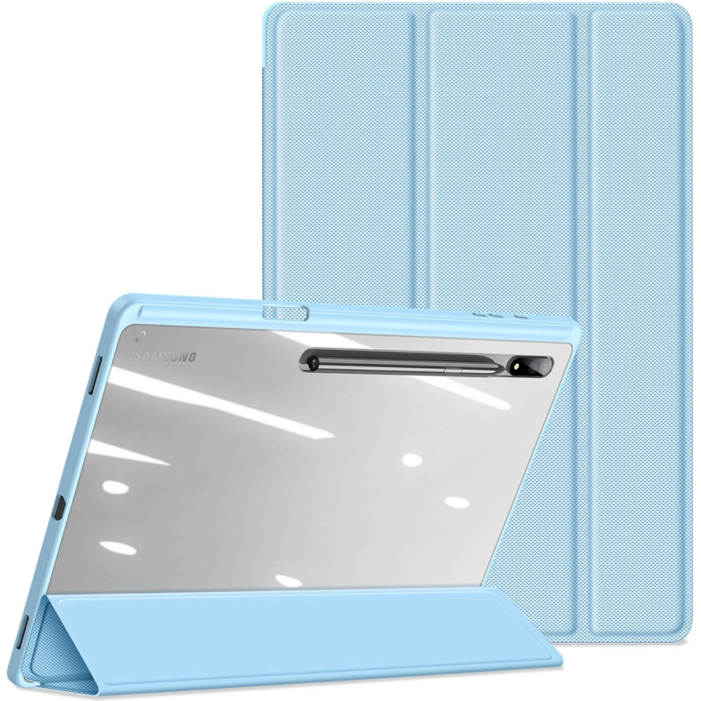 Etui Dux Ducis Toby Samsung Galaxy Tab S8 Ultra stylus holder niebieski