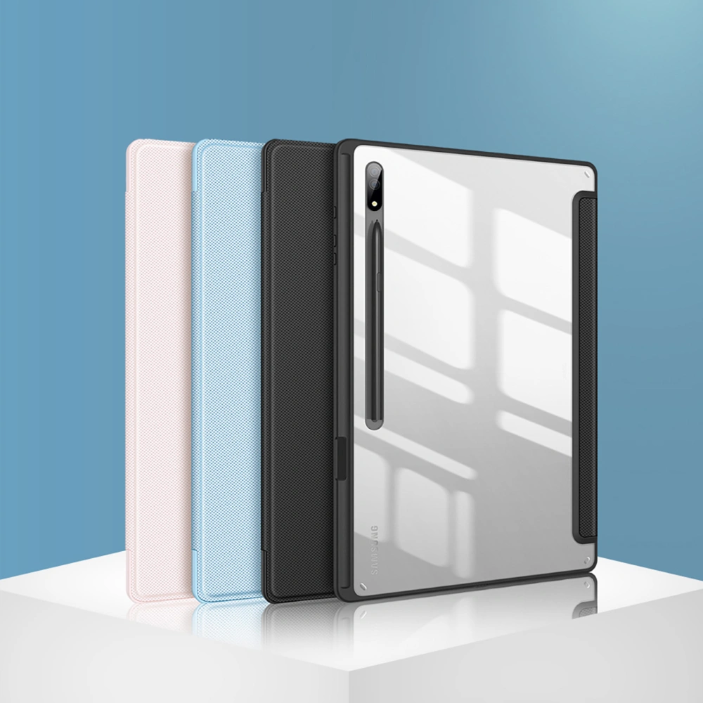 Etui Dux Ducis Toby Samsung Galaxy Tab S8 Ultra stylus holder niebieski