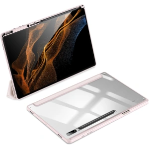 Case Dux Ducis Toby Samsung Galaxy Tab S8 Ultra Stylus-Halter rosa