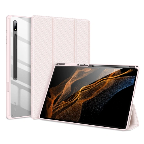 Kup Etui Dux Ducis Toby Samsung Galaxy Tab S8 Ultra držák na stylus růžový - DDS1011 - {ean13} - Sklep Home Screen
