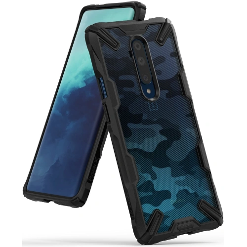 Kup Etui Ringke Fusion-X Design OnePlus 7T Pro Camo (Moro) Fekete - RGK1068MOB - {ean13} - Sklep Home Screen