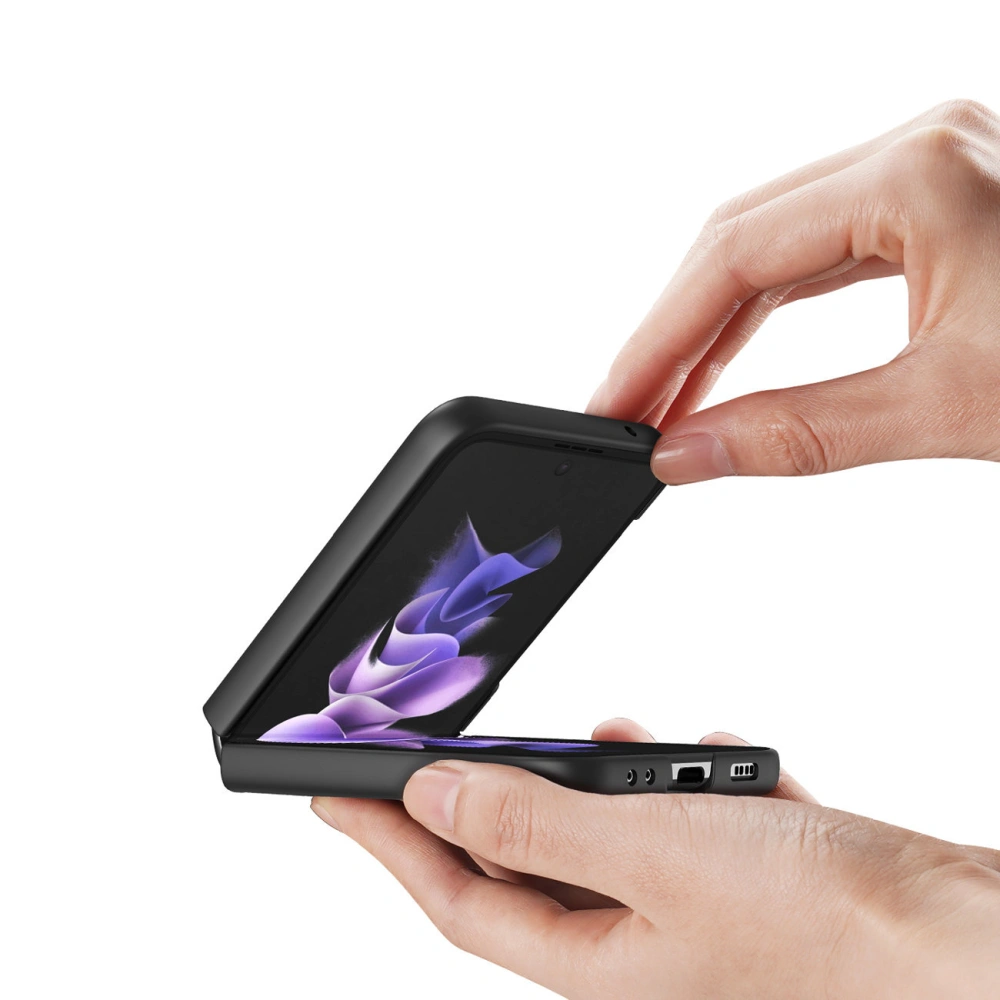 Etui Dux Ducis Fino Samsung Galaxy Z Flip 3 czarny