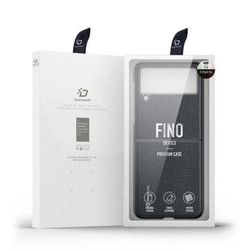 Buy Dux Ducis Fino Samsung Galaxy Z Flip 3 black - DDS1012 - {ean13} - Home Screen Store Europe