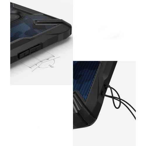 Kup Etui Ringke Fusion-X Design OnePlus 7T Pro Camo (Moro) Fekete - RGK1068MOB - {ean13} - Sklep Home Screen