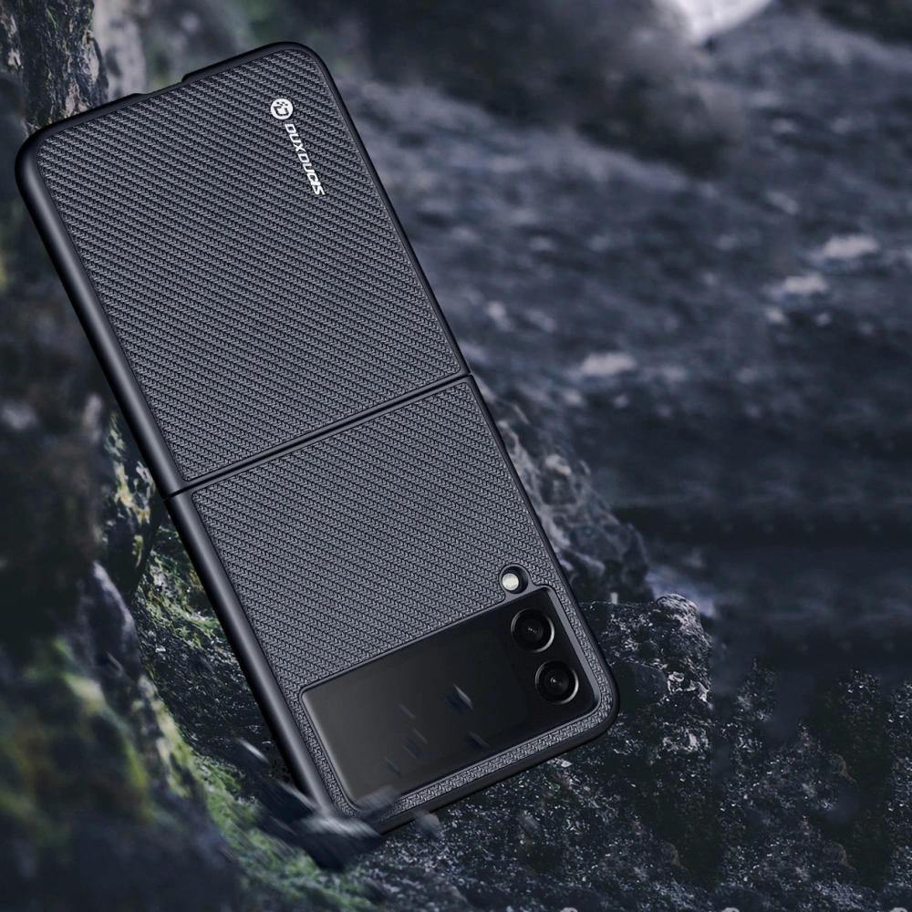 Etui Dux Ducis Fino Samsung Galaxy Z Flip 3 czarny