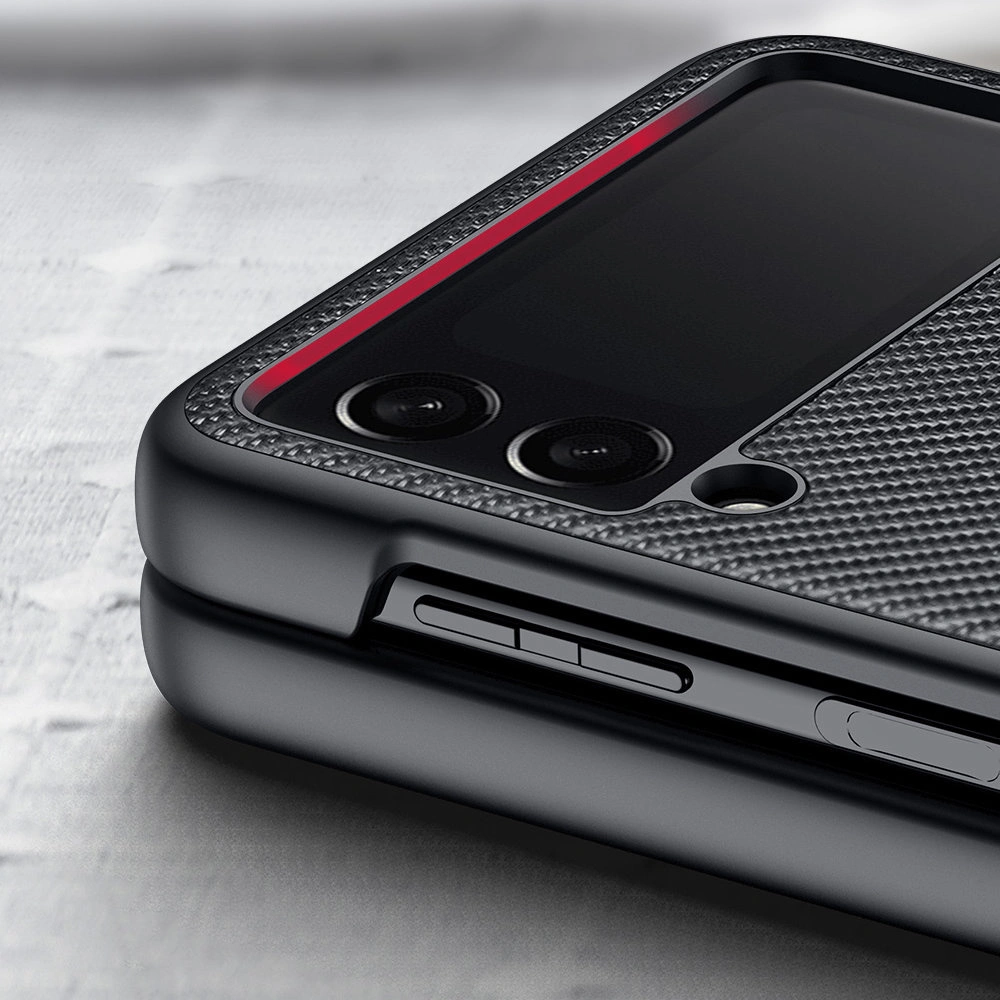 Etui Dux Ducis Fino Samsung Galaxy Z Flip 3 czarny