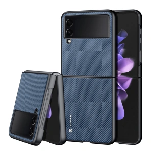 Buy Dux Ducis Fino Samsung Galaxy Z Flip 3 blue - DDS1013 - {ean13} - Home Screen Store Europe