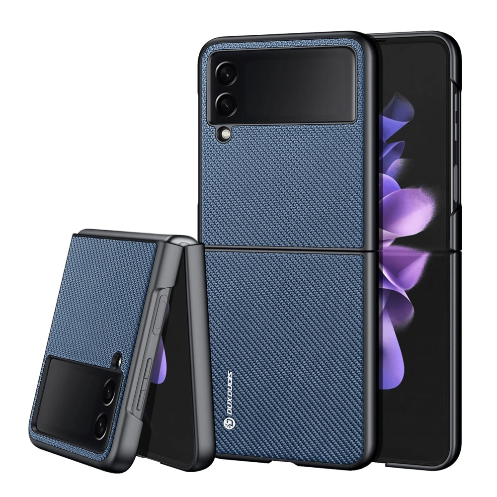 Etui Dux Ducis Fino Samsung Galaxy Z Flip 3 niebieski
