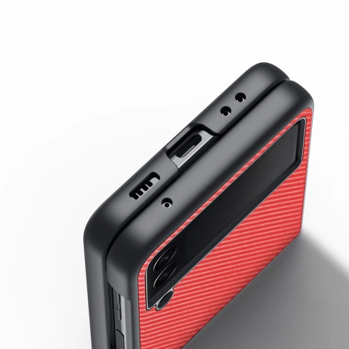 Buy Dux Ducis Fino Samsung Galaxy Z Flip 3 red - DDS1014 - {ean13} - Home Screen Store Europe