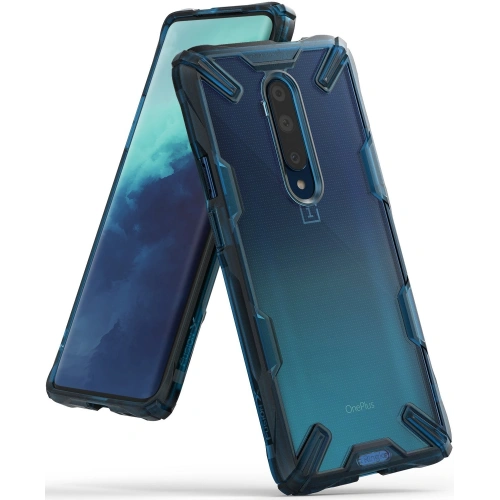 Kup Etui Ringke Fusion-X OnePlus 7T Pro Űrkék - RGK1067BLU - {ean13} - Sklep Home Screen