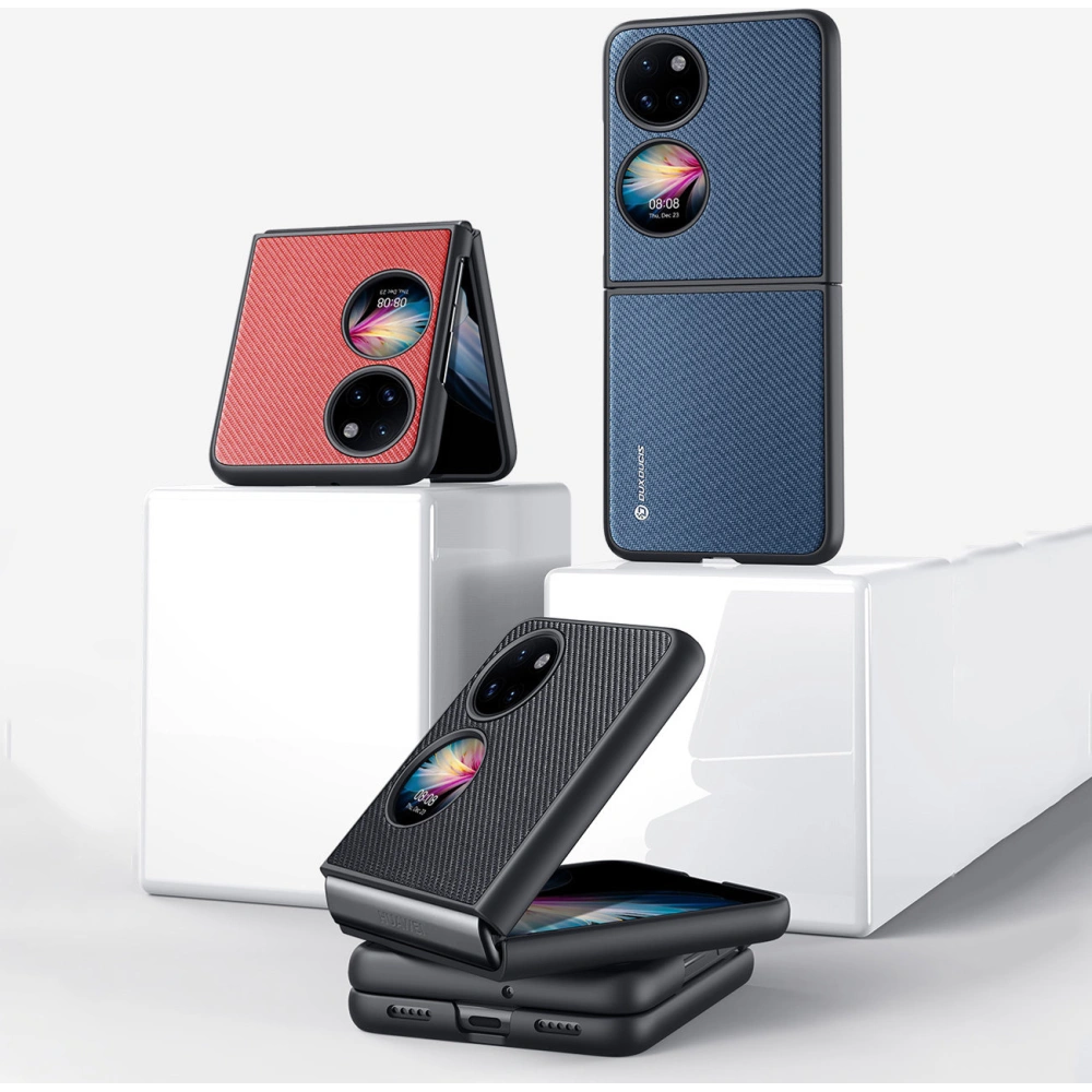 Etui Dux Ducis Fino Huawei P50 Pocket czerwony