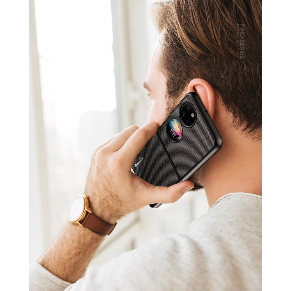 Etui Dux Ducis Fino Huawei P50 Pocket czerwony