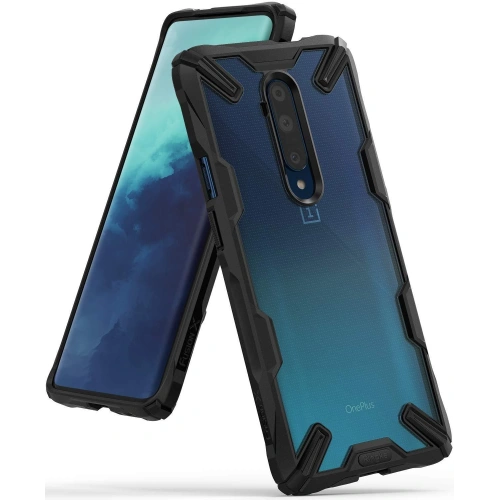 Kup Etui Ringke Fusion-X OnePlus 7T Pro Negru - RGK1066BLK - {ean13} - Sklep Home Screen