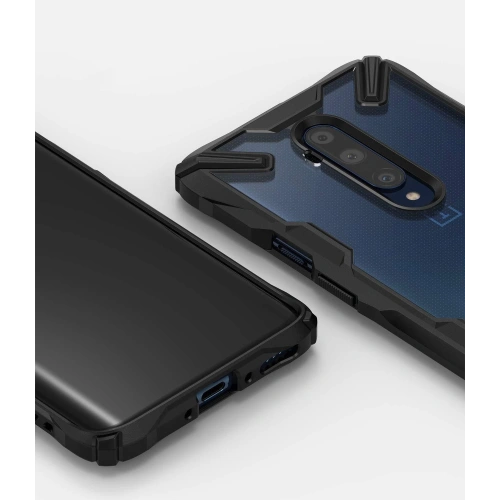 Kup Etui Ringke Fusion-X OnePlus 7T Pro Fekete - RGK1066BLK - {ean13} - Sklep Home Screen