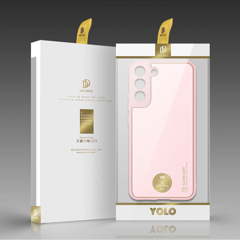Etui Dux Ducis Yolo Samsung Galaxy S22+ Plus różowy