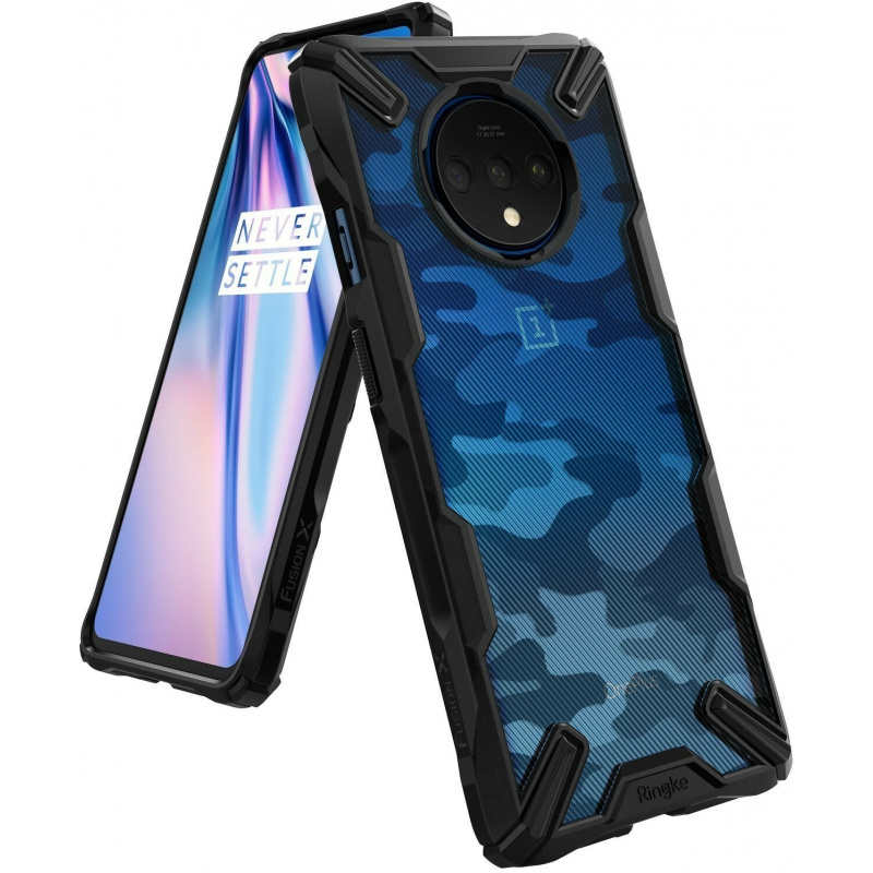 Kup Etui Ringke Fusion-X Design OnePlus 7T Camo (Moro) Black - 8809688895258 - RGK1065MOB - Homescreen.pl