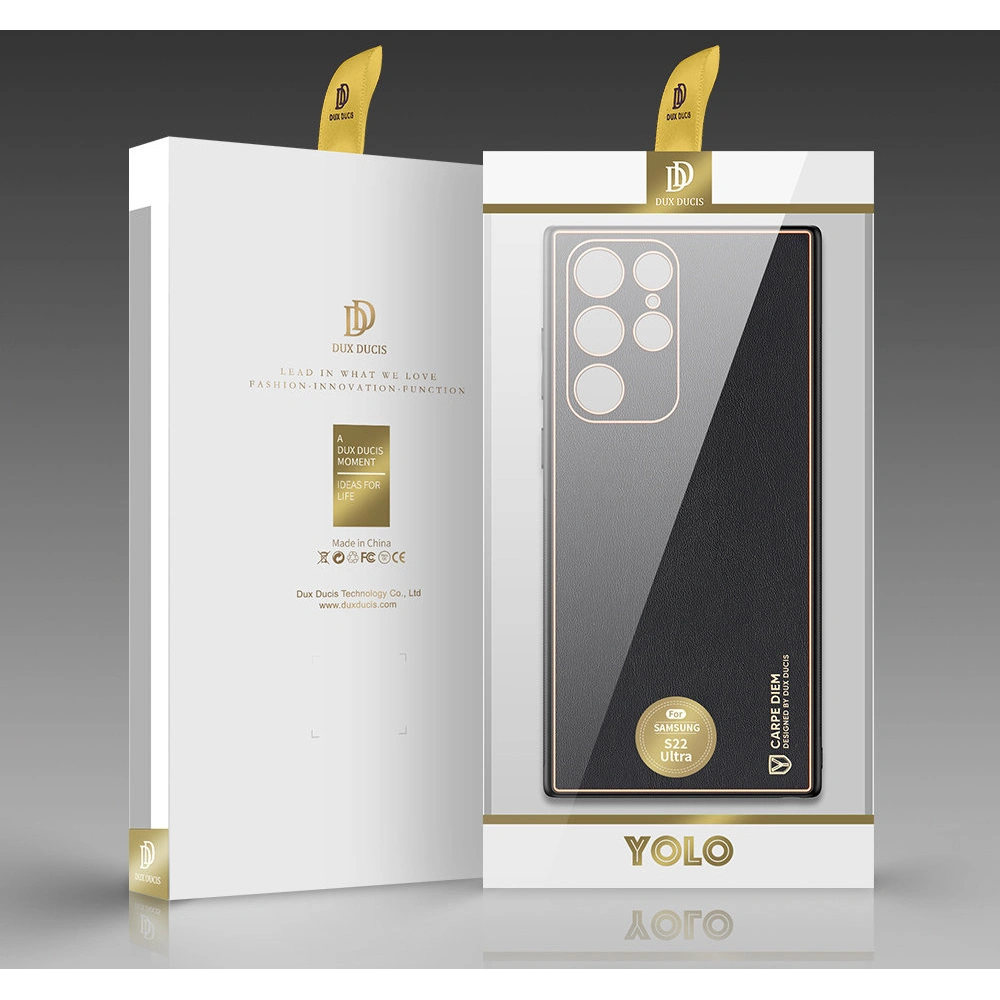 Etui Dux Ducis Yolo Samsung Galaxy S22 Ultra czarny
