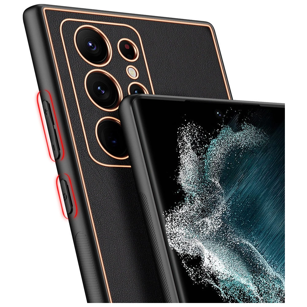 Etui Dux Ducis Yolo Samsung Galaxy S22 Ultra czarny