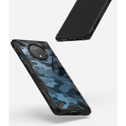 Kup Etui Ringke Fusion-X Design OnePlus 7T Camo (Moro) Černá - RGK1065MOB - {ean13} - Sklep Home Screen
