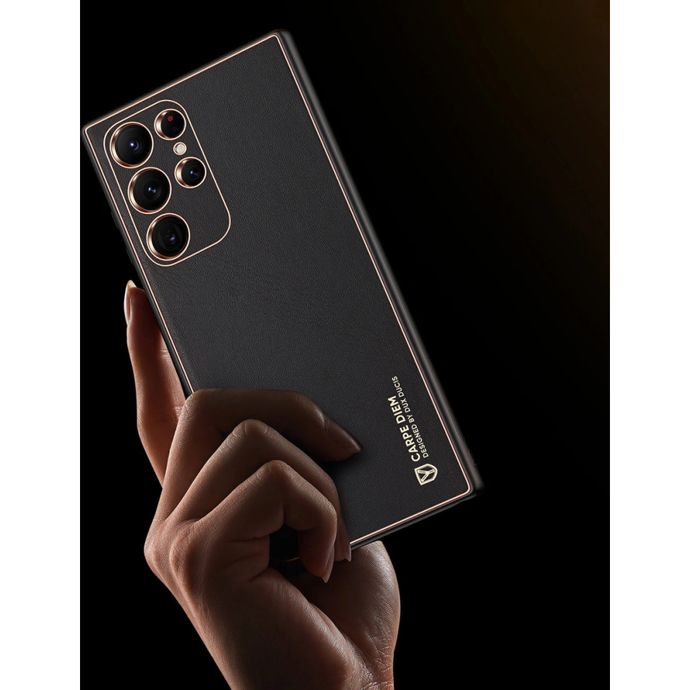 Etui Dux Ducis Yolo Samsung Galaxy S22 Ultra czarny