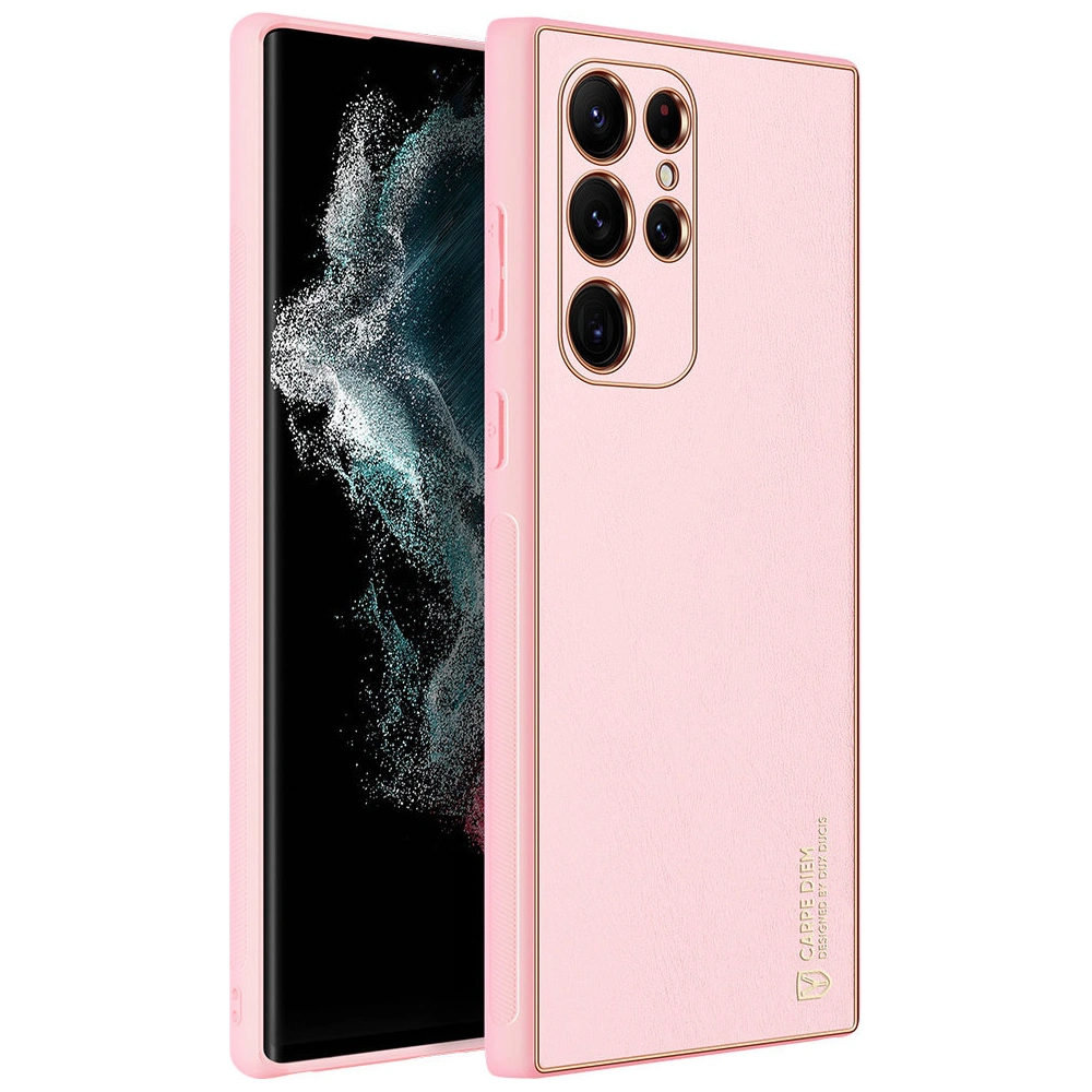 Etui Dux Ducis Yolo Samsung Galaxy S22 Ultra różowy