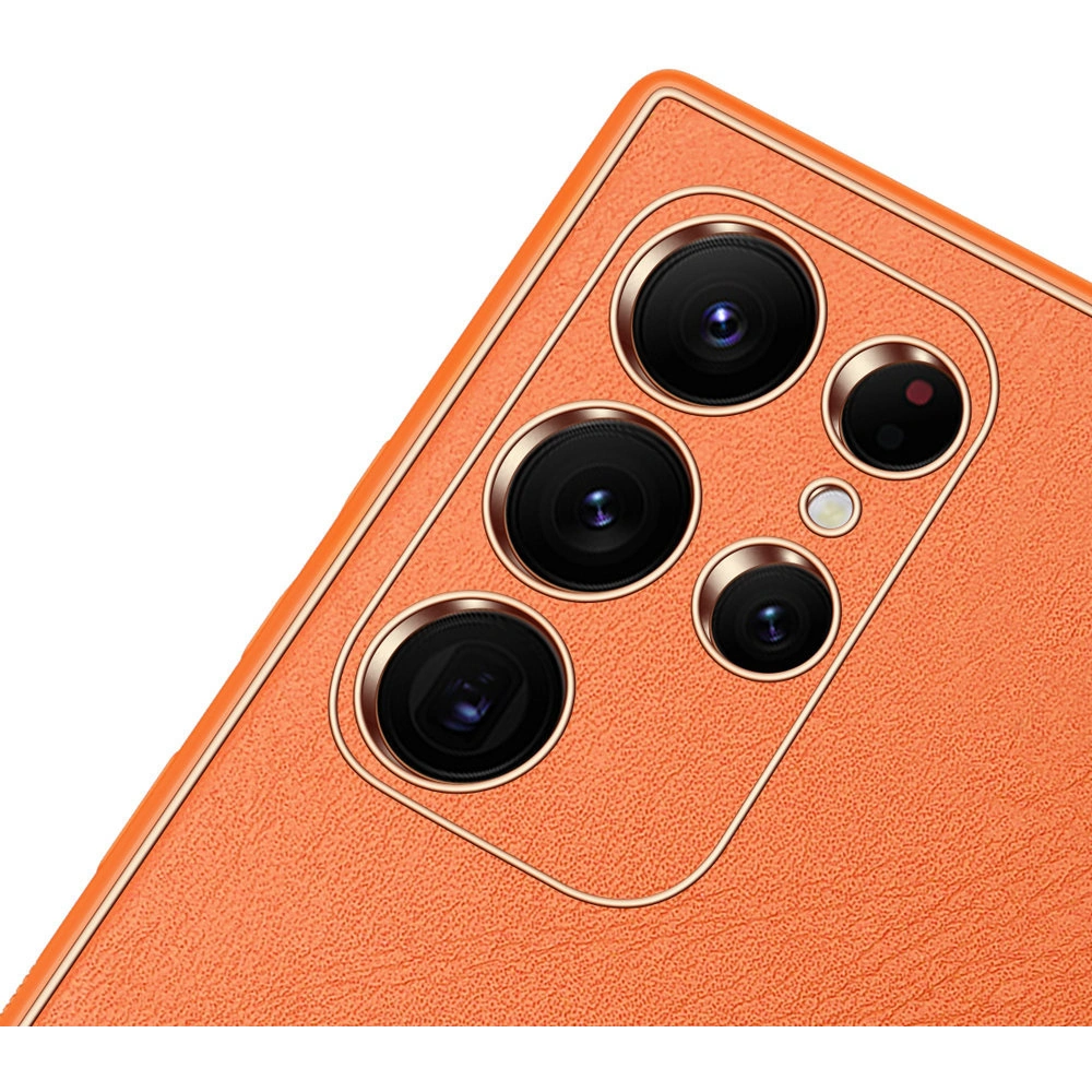 Etui Dux Ducis Yolo Samsung Galaxy S22 Ultra pomarańczowy