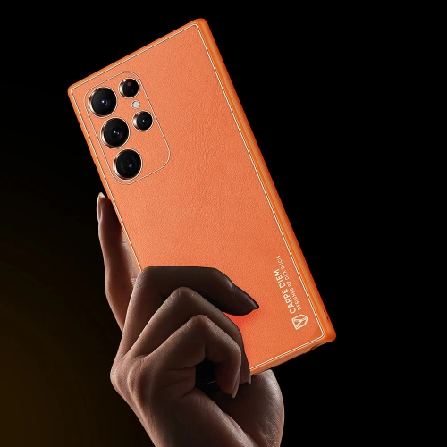 Kup Etui Dux Ducis Yolo Samsung Galaxy S22 Ultra oranžový - DDS1028 - {ean13} - Sklep Home Screen