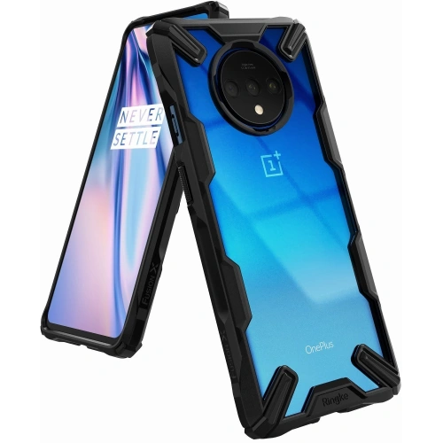 Kup Etui Ringke Fusion-X OnePlus 7T Fekete - RGK1063BLK - {ean13} - Sklep Home Screen