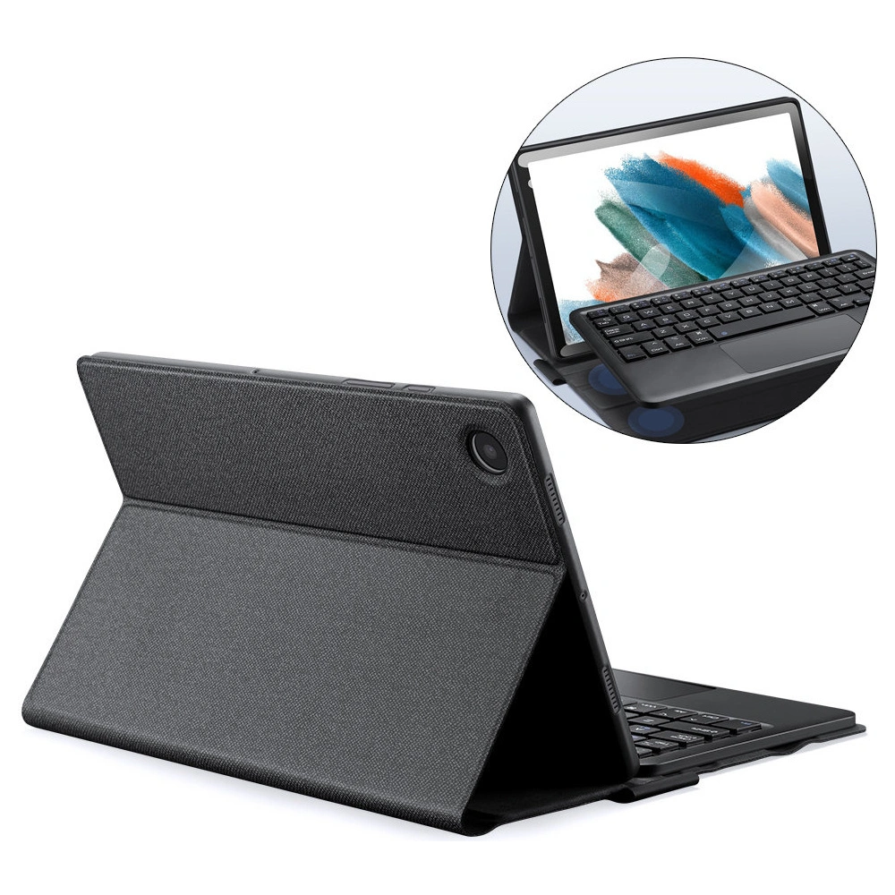 Etui Dux Ducis Touchpad Keyboard Case Bluetooth Samsung Galaxy Tab A8 10.5 czarny