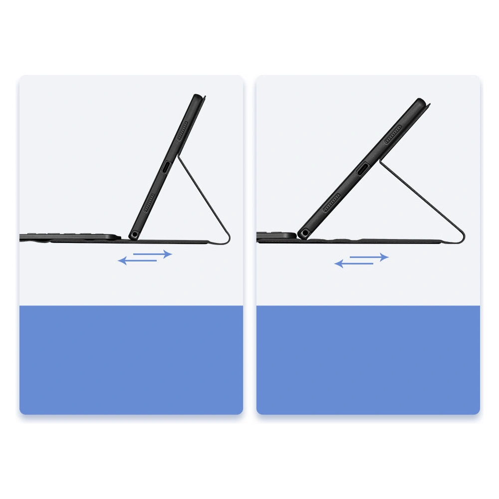 Etui Dux Ducis Touchpad Keyboard Case Bluetooth Samsung Galaxy Tab A8 10.5 czarny